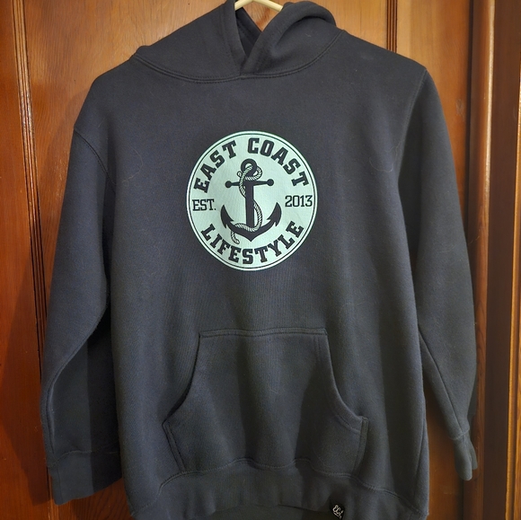 East Coast Lifestyle kids hoodie size large - Picture 1 of 4